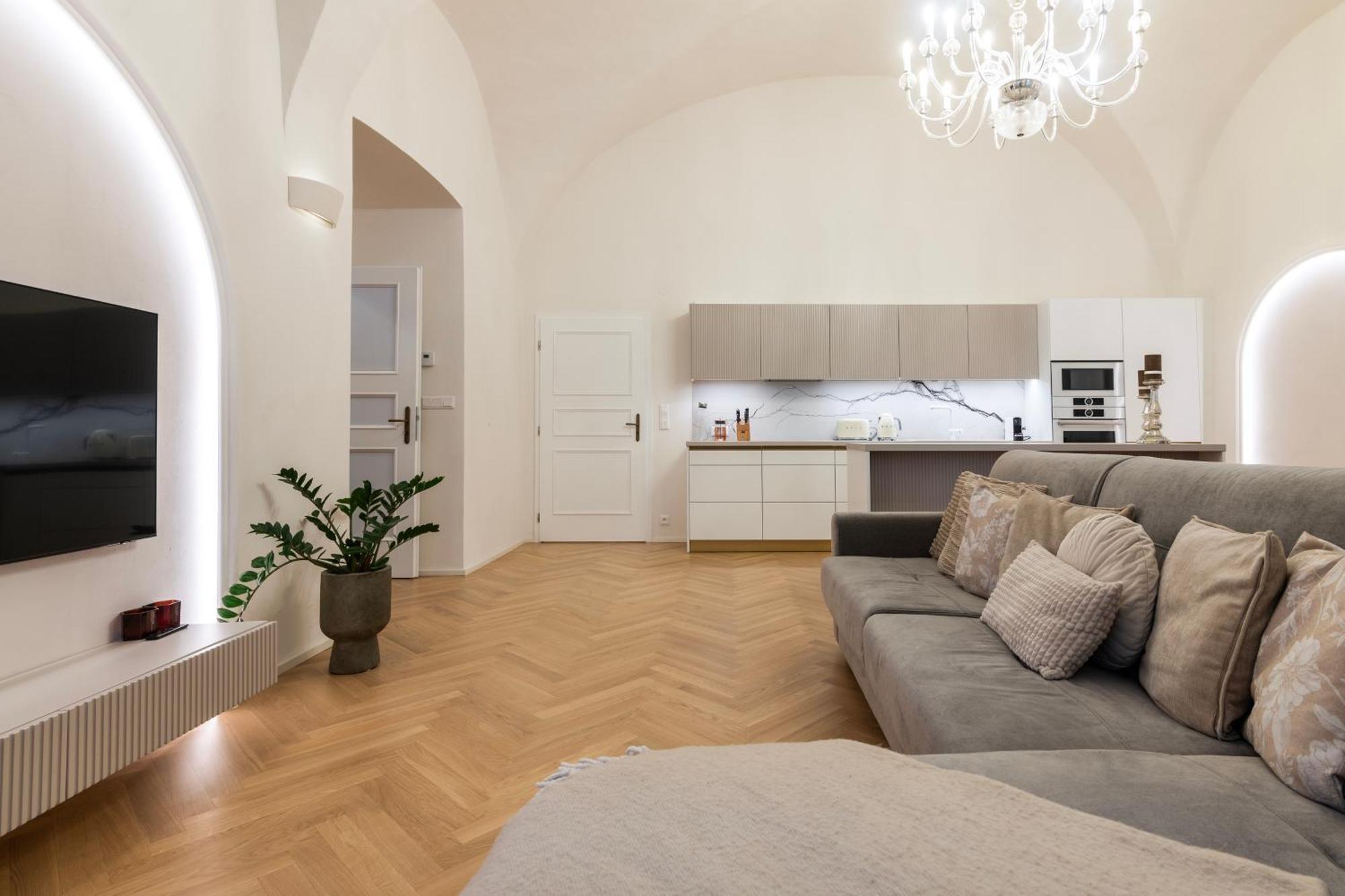 Arch Iv. Apartment Prague Exterior photo